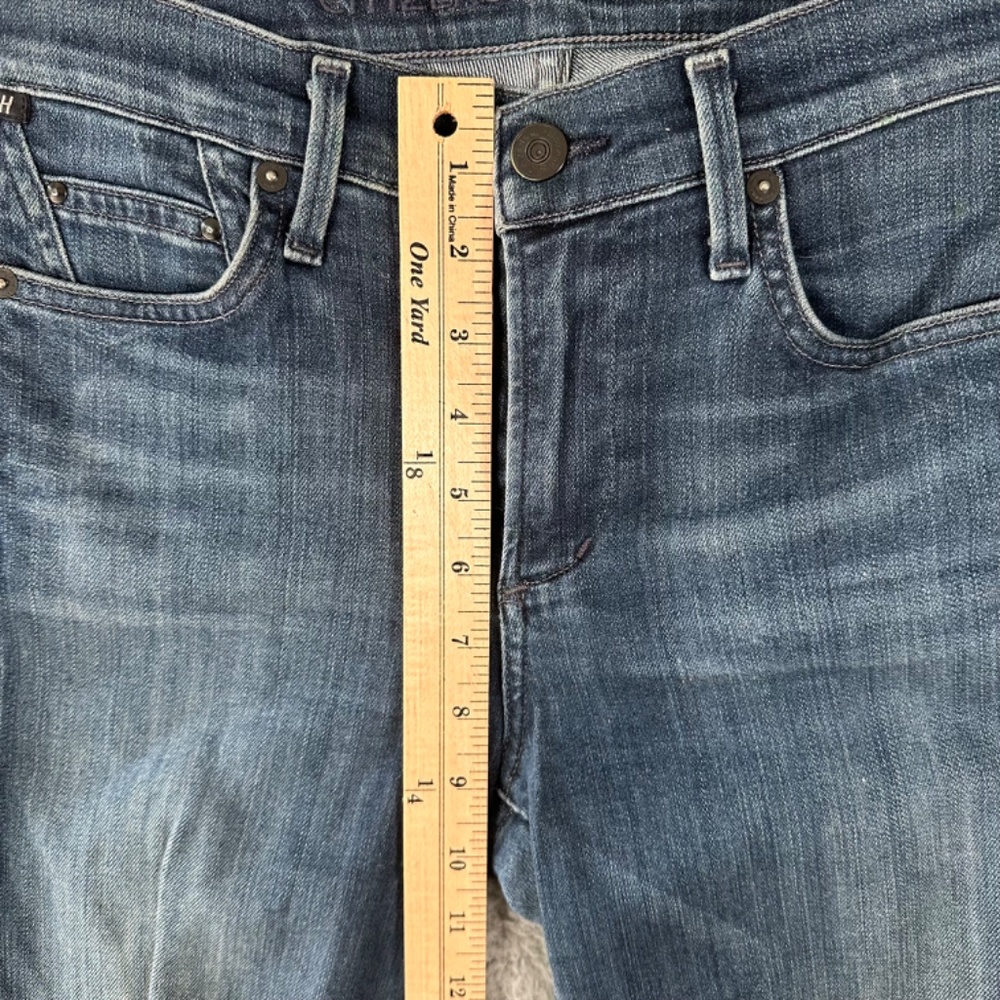 Citizens of Humanity Jeans Women's 26 Blue Mid Rise Skinny Leg Stretch - Picture 4 of 16